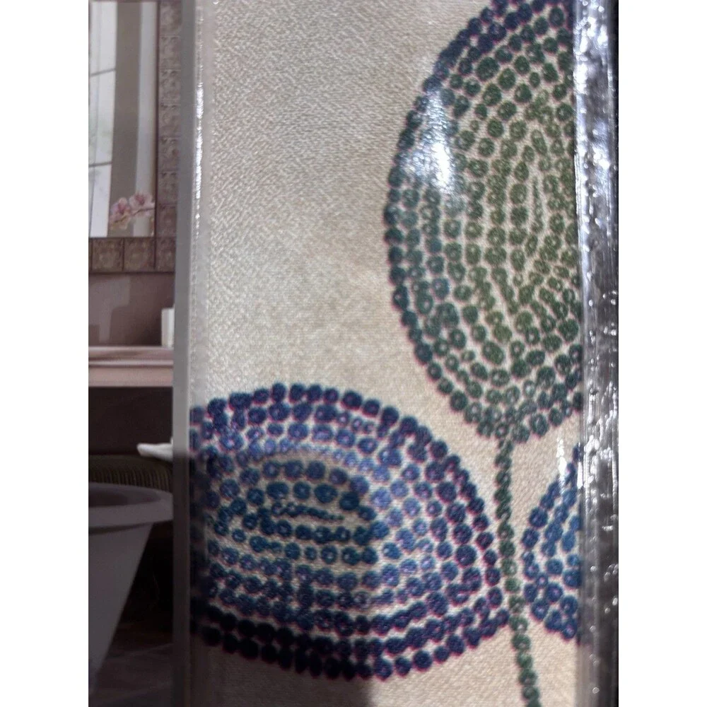 Croscill Window Valance Mosaic Leaves 70” X 15.5”